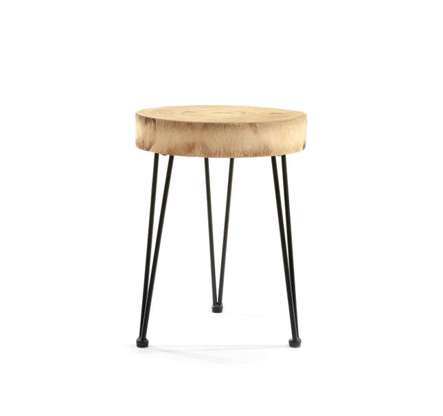 Side table Elle Round wood