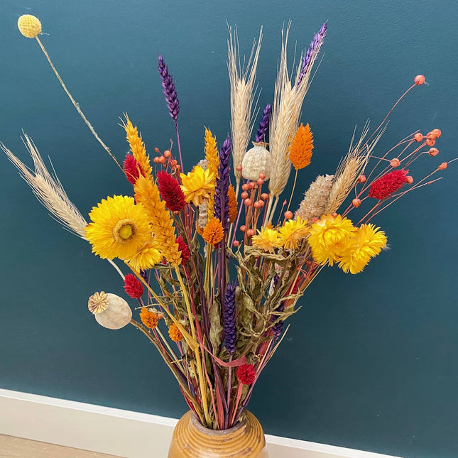 Dried Flowers Bouquet Happiness