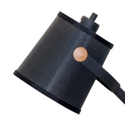 Desk lamp Ben Adjustable 30 cm Steel Black