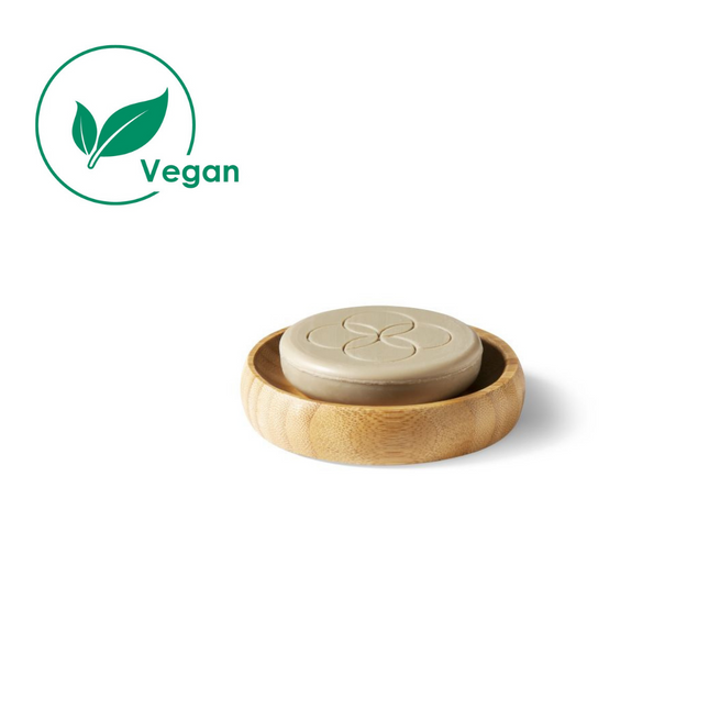 Eco shampoo bar with the bamboo dish (set) 70 gr