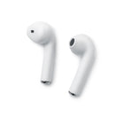 Wireless white earphones