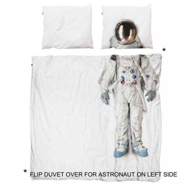 SNURK Astronaut duvet cover White Astro