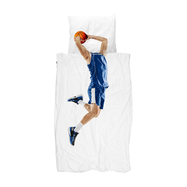 SNURK Basketball Star Blue duvet cover