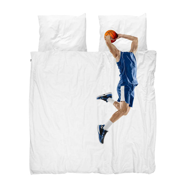 SNURK Basketball Star Blue duvet cover