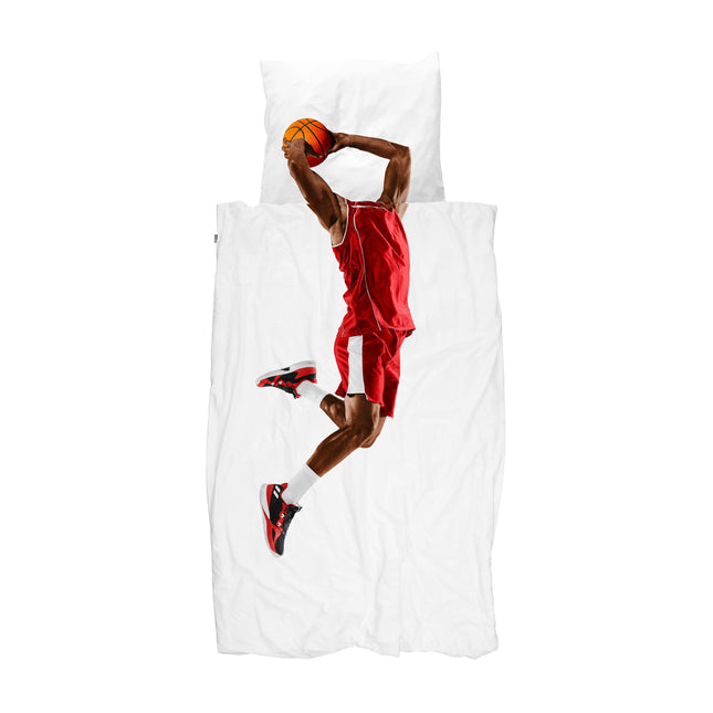 SNURK Basketball Star Red duvet cover