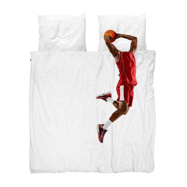 SNURK Basketball Star Red duvet cover