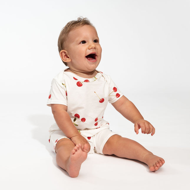 SNURK Cherries Playsuit Babies