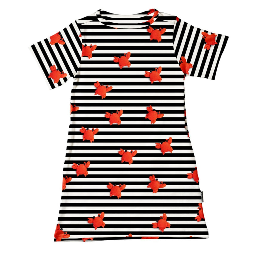 SNURK Clay Crab T-shirt Dress Kids