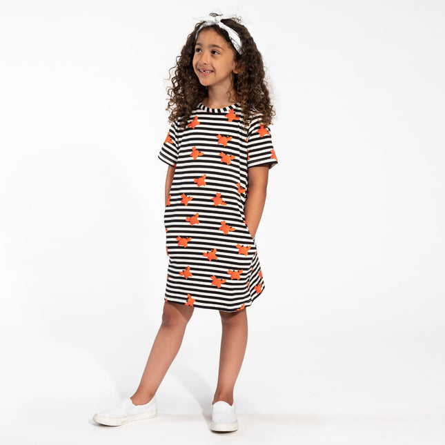 SNURK Clay Crab T-shirt Dress Kids