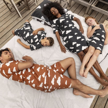 SNURK Cloud 9 Grey Black Shorts Kids