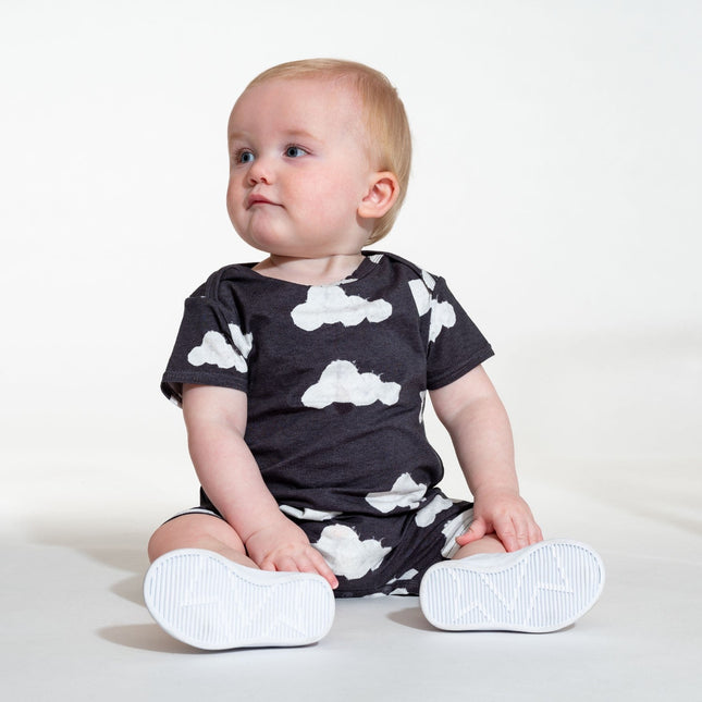 SNURK Cloud 9 Grey Black T-shirt Baby