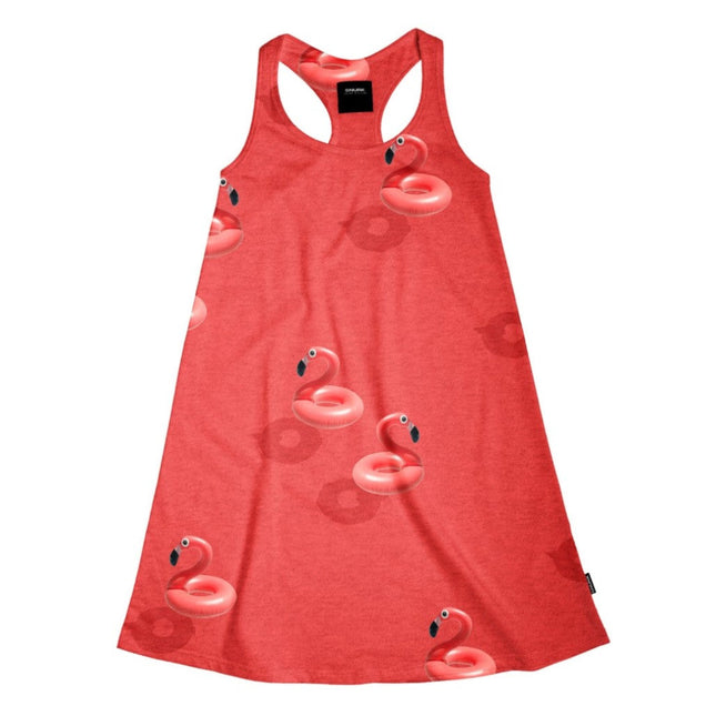 SNURK Floating Flamingo Tank Dress Kids