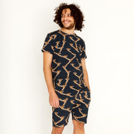 SNURK Giraffe Black Shorts Man
