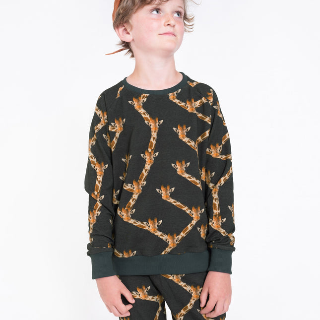 SNURK Giraffe Black Sweater Kids