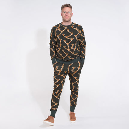 SNURK Giraffe Black Sweater Man