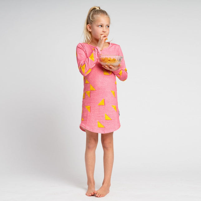 SNURK Nachos Long Sleeve Dress Kids