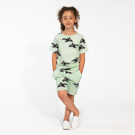 SNURK Orca Green Short Kids