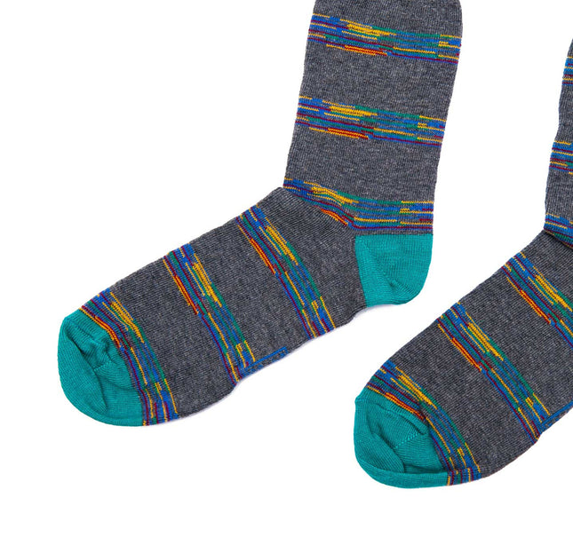 Striped pattern socks