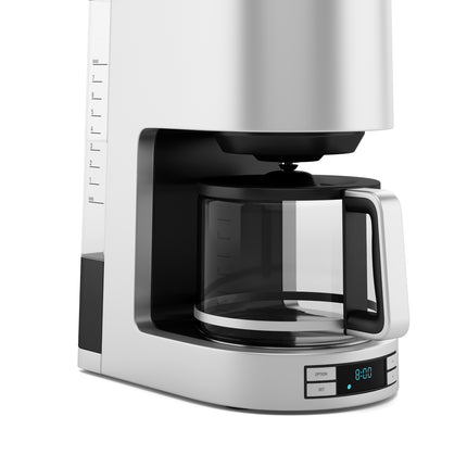 Stainless steel coffee machine