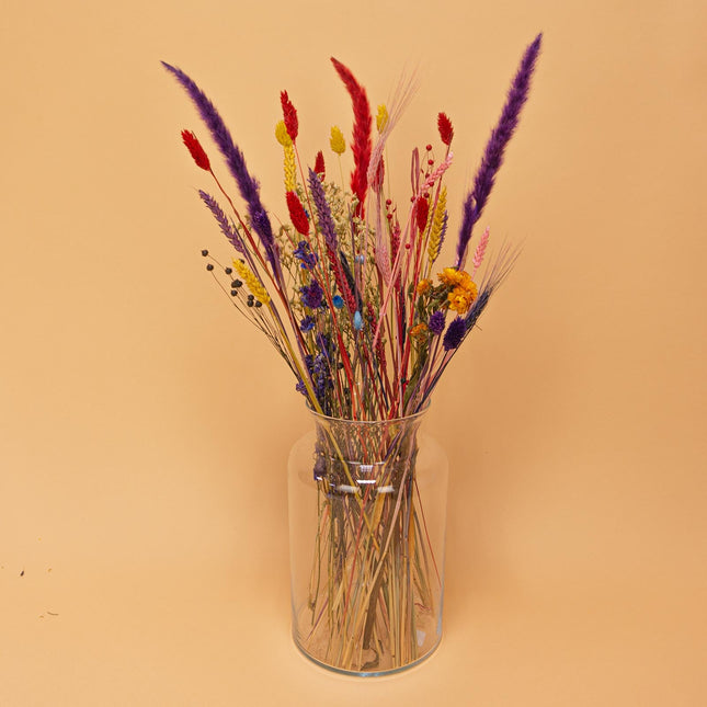 Dried Flowers Bouquet Mardi Gras