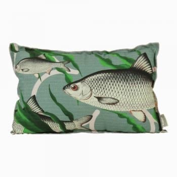 Imbarro Pillow Fishes together - Green 40x60cm