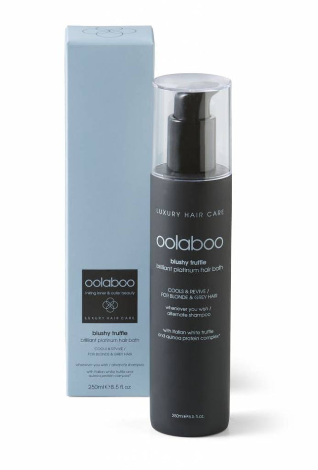 oolaboo blushy truffle platinum hair bath 250 ml