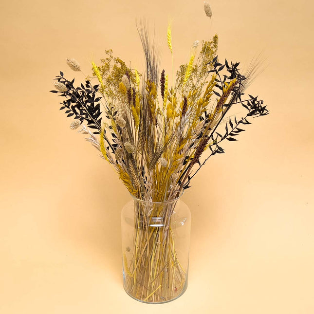 Dried Flowers Bouquet - Yellow