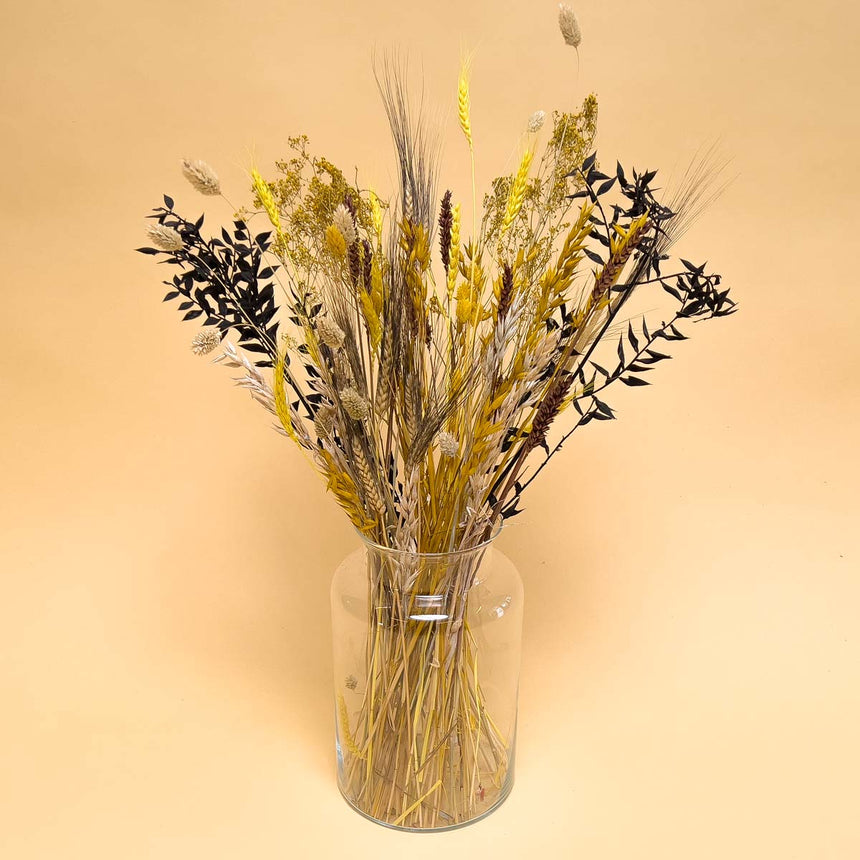 Dried Flowers Bouquet - Yellow